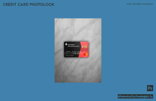 Deutschland Sparkasse Westmünsterland Bank Mastercard Photolook Beispielvorschau